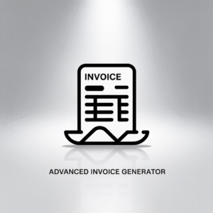 Advanced Invoice Generator online
